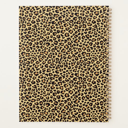 Aangepast Afstuderen van Verpleegster Cheetah RN Planner (Achterkant)