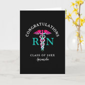 Aangepast Afstuderen verpleegschool Kaart (Gele Bloem)