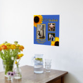 Aangepast Afstuderen voor fotozonnebloemen Folie Afdrukken (Laag (Keuken))