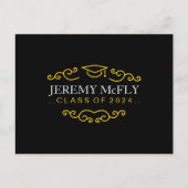 Aangepast Afstuderen voor klasse Aankondigingskaart (Voorkant)