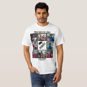 Aangepast Afstuderen voor rond Foto Collage T-shirt (Voorkant volledig)