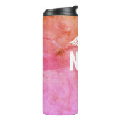 Aangepast Afstuderen voor zorgverlener Thermosbeker (Gedraaid links)