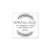 Aangepast aftasten van Script verlaat het grote te Rubberstempel (Afrduk)