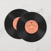 Aangepast album op het blog Novelty Wedding Kaart (Voorkant / Achterkant)