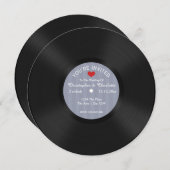 Aangepast album op het blog Novelty Wedding Kaart (Voorkant / Achterkant)