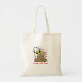 Aangepast Alien Chef Kat Ramen Kawaii Ontwerp Tote Bag (Voorkant)