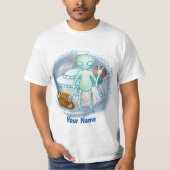Aangepast Alien Invader T-shirt (Voorkant)