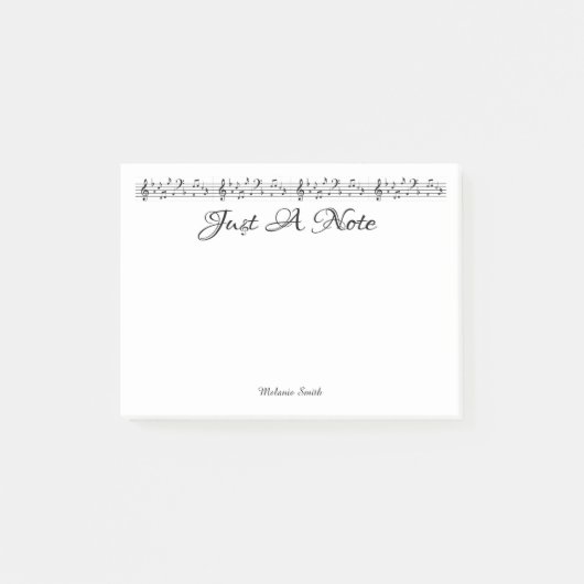 Aangepast alleen een advertentie voor notities. post-it® notes (Voorkant)