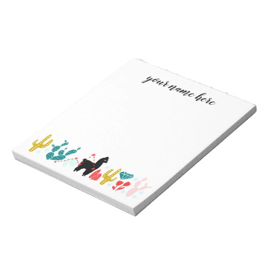 Aangepast Alpaca-Notitieblok Notitieblok (Linkerzijde)