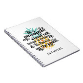 Aangepast als ananas-Notitieboek Notitieboek (Rechterzijde)