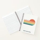 Aangepast als de lichtretro Christelijk Notitieboek (Binnen)