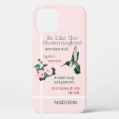 Aangepast als een Hummingbird Phone Case (Achterkant)