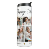 Aangepast als Grootma 9 fotocollage Thermosbeker (Gedraaid links)