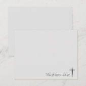 Aangepast als het leven gebeurt, kijk dan naar bov notitiekaartje (Voorkant / Achterkant)