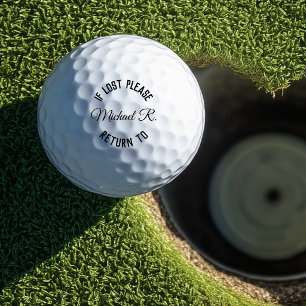 Aangepast Als Verloren Gelieve Terug te Zenden naa Golfballen