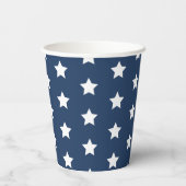Aangepast Amerika 250e monogram patriottisch Papieren Bekers (Achterkant)