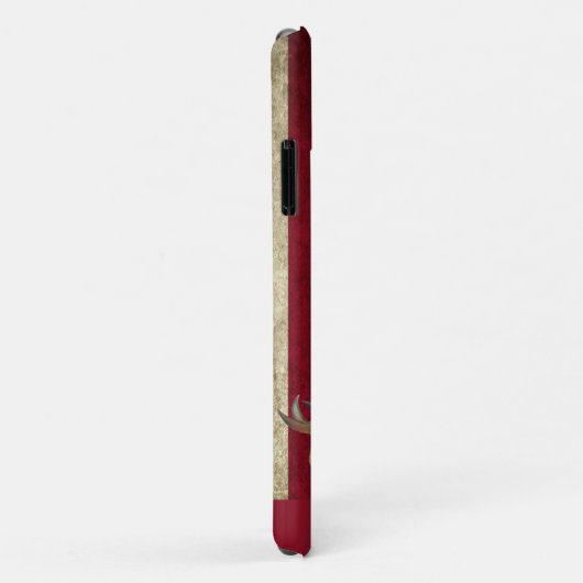 Aangepast Amerikaans vredesmodel Case-Mate iPhone Case (Achterkant/rechts)