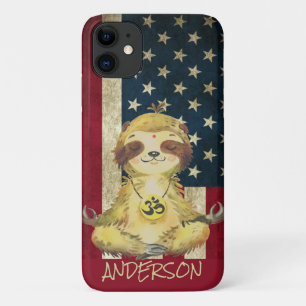 Aangepast Amerikaans vredesmodel Case-Mate iPhone Case