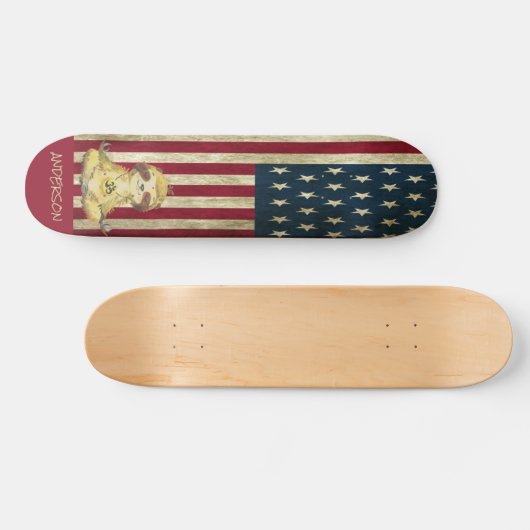 Aangepast Amerikaans vredesmodel Persoonlijk Skateboard (Horizontaal)
