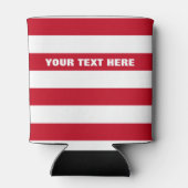 Aangepast Amerikaanse vlag op 4 juli koelbox parti Blikjeskoeler (Achterkant)