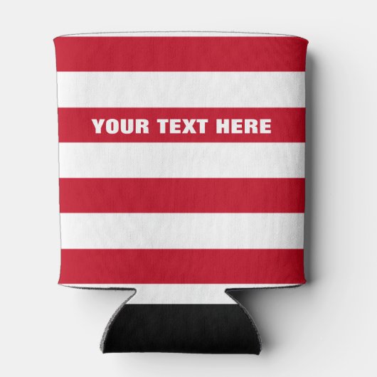 Aangepast Amerikaanse vlag op 4 juli koelbox parti Blikjeskoeler (Achterkant)