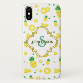 Aangepast ananas Case-Mate iPhone case (Achterkant)