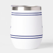 Aangepast Ankerembleem (wit & blauw) (Rechts)