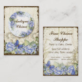 Aangepast Antiek China Schoppe Elegant Visitekaart Visitekaartje (Voorkant / Achterkant)