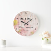 , aangepast Antiek Roos Grote Klok (Huis)