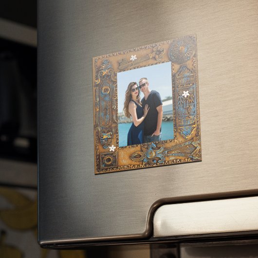 Aangepast Antiek Skelet Skelet Key Lijst Afbeeldin Magneet