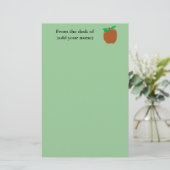 Aangepast Apple-Briefpapier Briefpapier (Staand voorkant)
