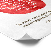 Aangepast Apple Teacher Appreciation Poster (Hoek)