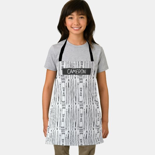 Aangepast Art-station — All-Over Print Apron Schort (Insitu)