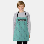 Aangepast Art-station — All-Over Print Apron Schort (Gedragen)