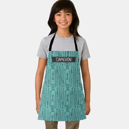 Aangepast Art-station — All-Over Print Apron Schort (Insitu)