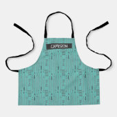 Aangepast Art-station — All-Over Print Apron Schort (Voorkant)