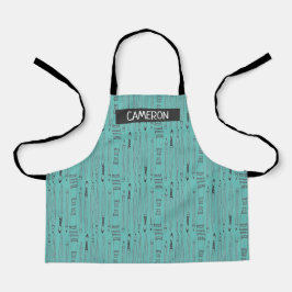 Aangepast Art-station — All-Over Print Apron Schort