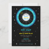 Aangepast asstrologie Sun Sign Zodiac Baby shower Kaart (Voorkant)