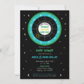 Aangepast Astrology Zodiac Sun Sign Baby shower Kaart (Voorkant)