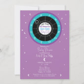 Aangepast Astrology Zodiac Sun Sign Baby shower Kaart (Voorkant)