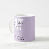 Aangepast Athletic Trainer bij atletische training Koffiemok (Voorkant links)