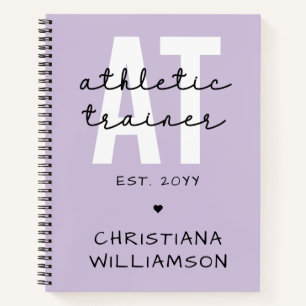 Aangepast Athletic Trainer bij atletische training Notitieboek
