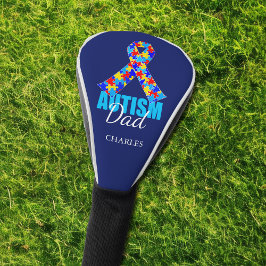 Aangepast autisme papa Blue Ribbon Golfheadcover