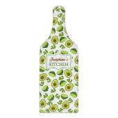 Aangepast Avocado, Keukenglas Snijplank (Voorkant)