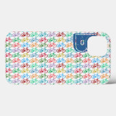 aangepast B-fietspatroon Case-Mate iPhone Case (Achterkant (horizontaal))