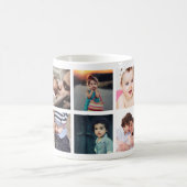 Aangepast Baby fotocollage Koffiemok (Center)