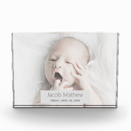 Aangepast Baby-fotogeheugenblok Fotoblokken