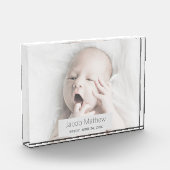 Aangepast Baby-fotogeheugenblok Fotoblokken (Links)