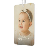 Aangepast Baby-fotonaamscript Luchtverfrisser (Links)