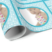 Aangepast Baby fotopapier Cadeaupapier (Rol Hoek)
